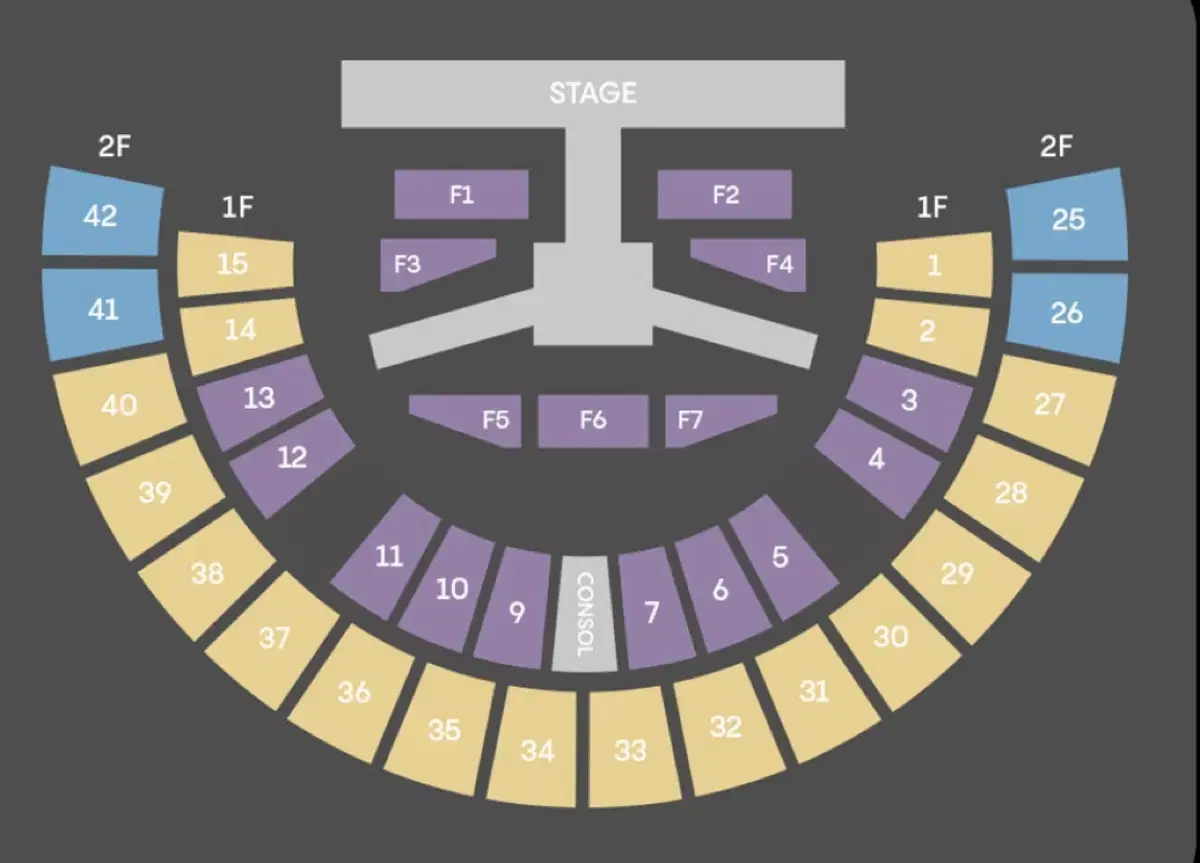 11/10 일 jx 콘서트 막콘 2층 35구역 7열 2연석 양도